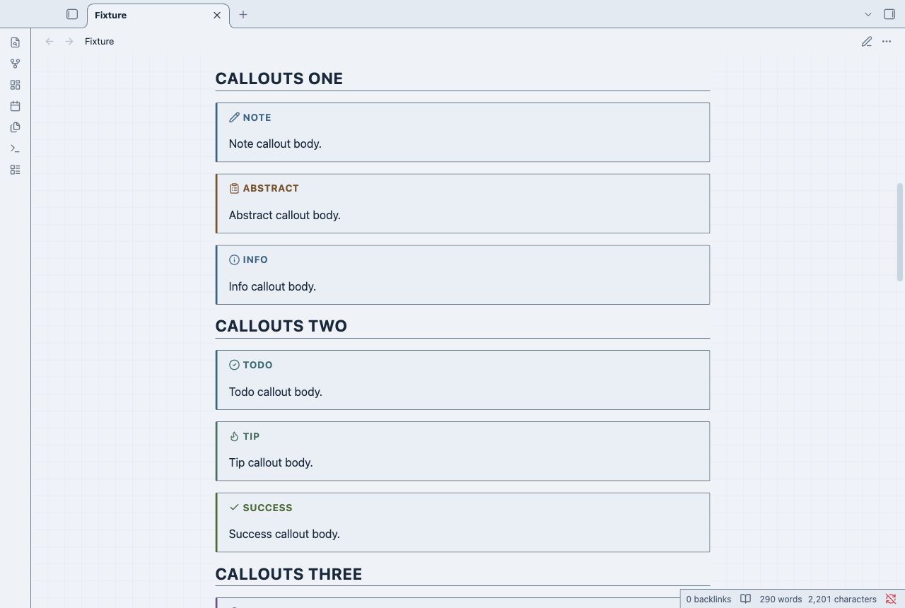Engineering Notebook in Obsidian, light mode, content details.