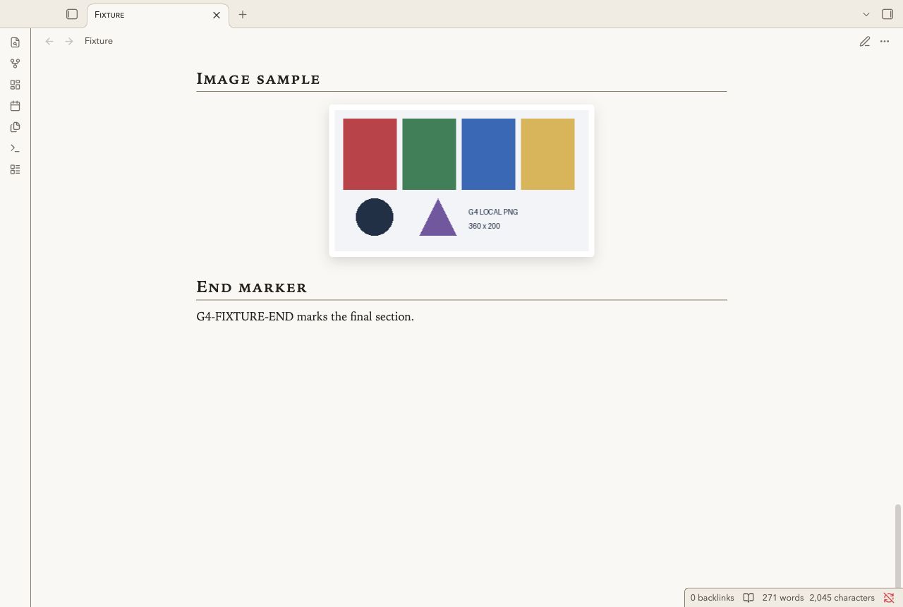 Gallery Marginalia in Obsidian, light mode, content details.
